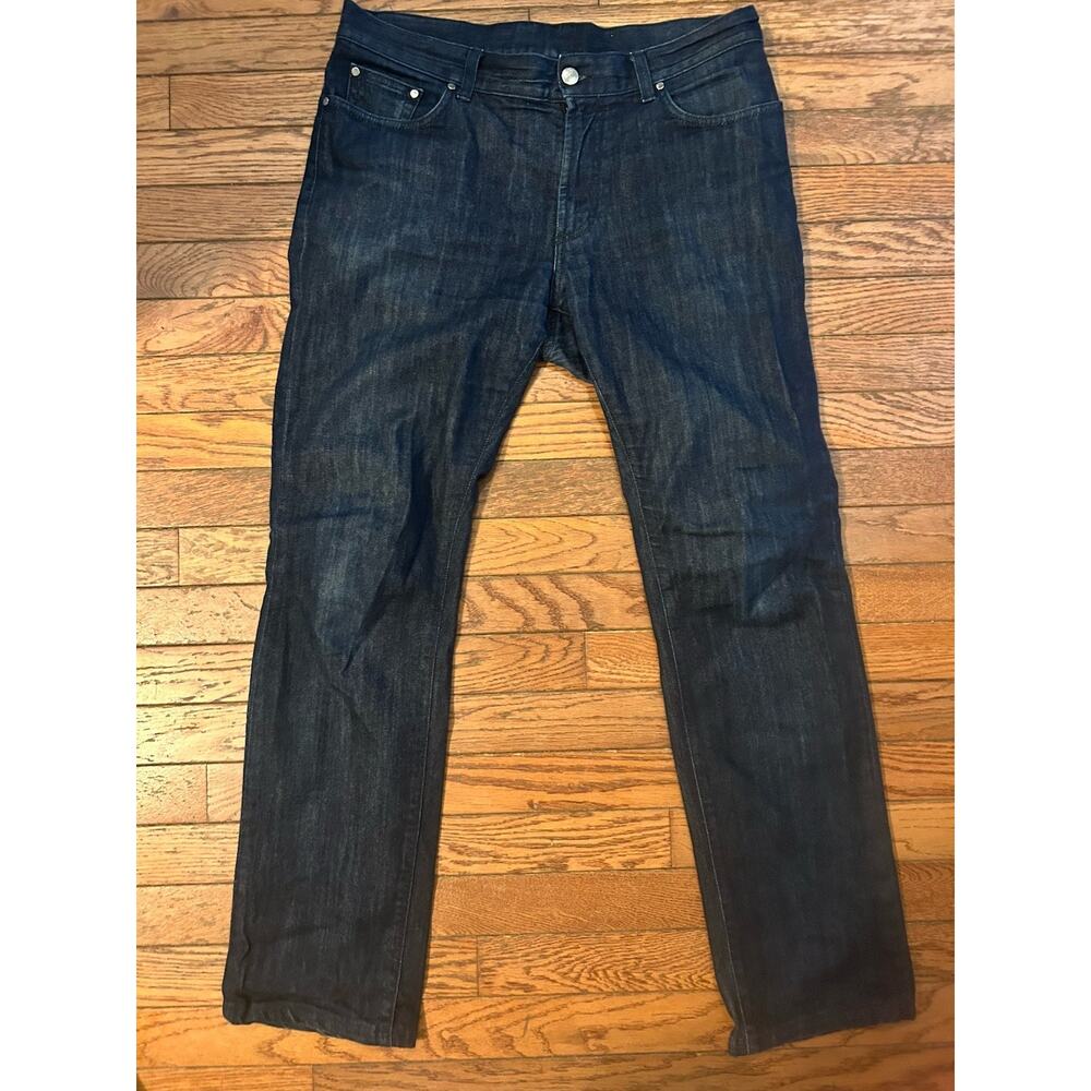 Versace Collection Dark Blue Denim Jeans Size 34x28 Men’s Trendy